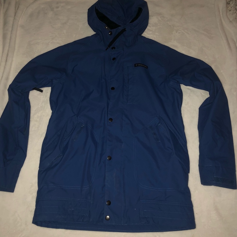Blue burton jacket